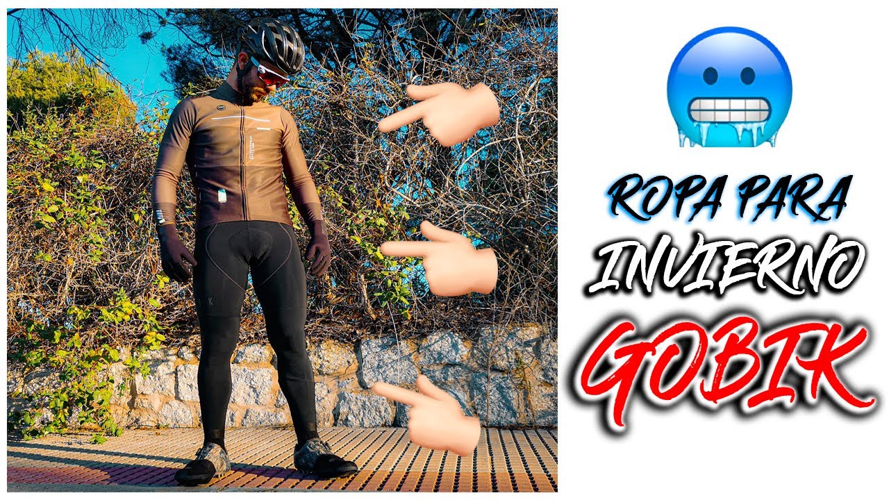 GOBIK ropa de INVIERNO para CICLISMO 🥶🚴‍♂️