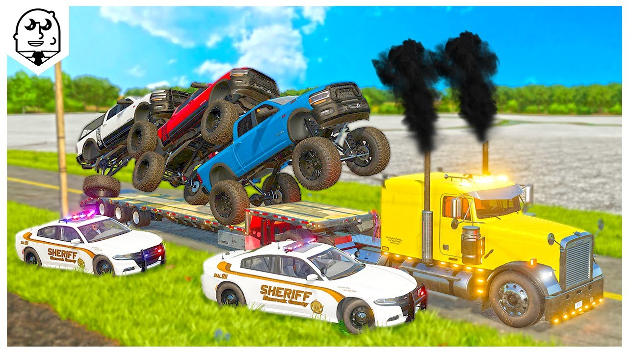 They Said My Load Was Unsafe So I Ran (Lifted Truck Repo)