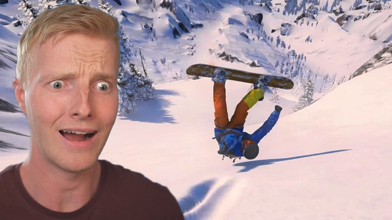 Det Gik GALT På Snowboard! // Steep