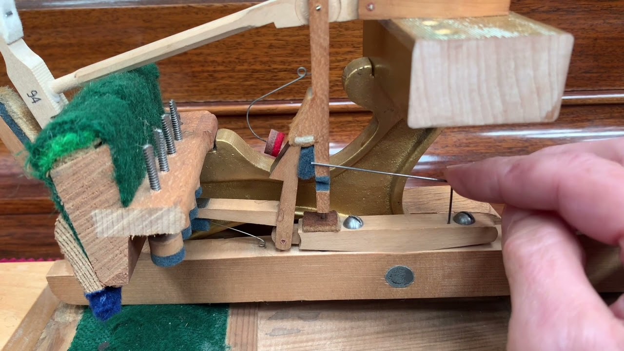 Comparing Bluthner Patent action with Standard Lever (Whippen) + regulating the Patent action.