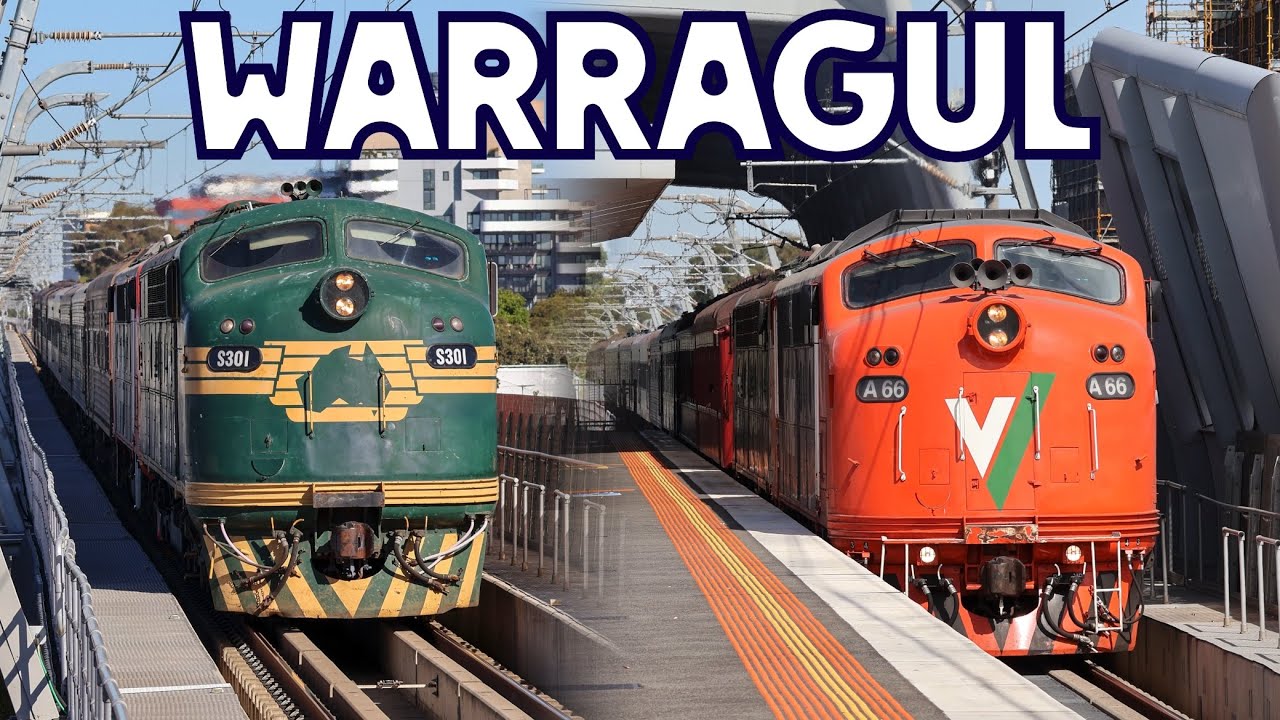 Streamliners over Skyrail in 1990s Colours! Steamrail’s Streamliners to Warragul Tour | S301 A66
