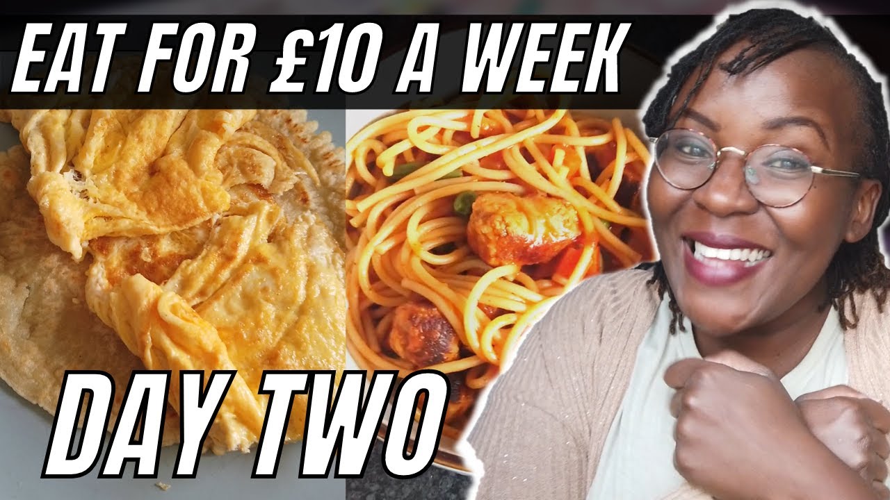 Day 2 Of My £10 A Week Food Budget UK - LIVING ON £1.50 A DAY | Emergency Extreme Budget Food