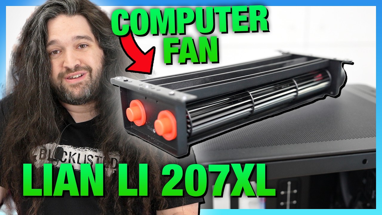 Lian Li's Double-Barrel Crossflow Fan | Lancool 207XL, Lancool 4, & USB Engineering, ft. CEO