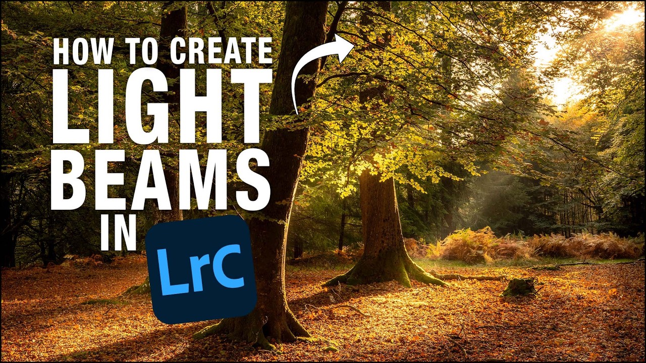 Создавайте световые лучи в Lightroom!
