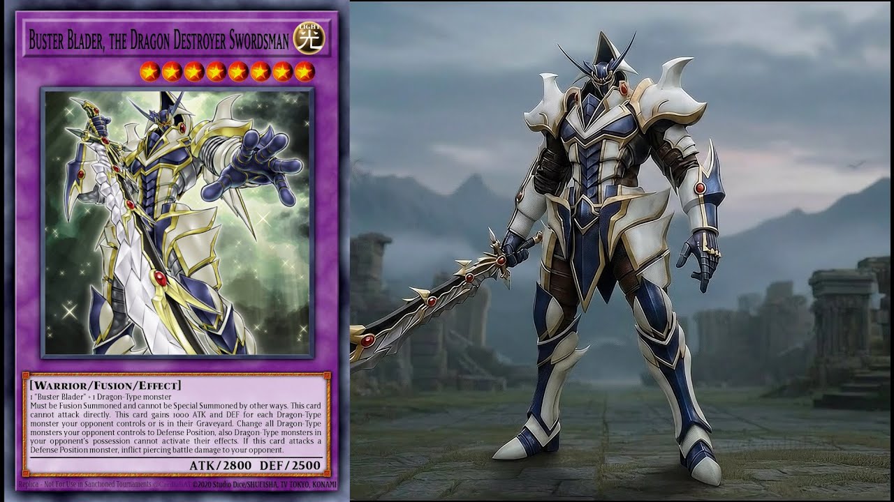 Buster Blader, the Dragon Destroyer Swordsman Summon - Yu-Gi-Oh! Cards Come to Life: Part 22