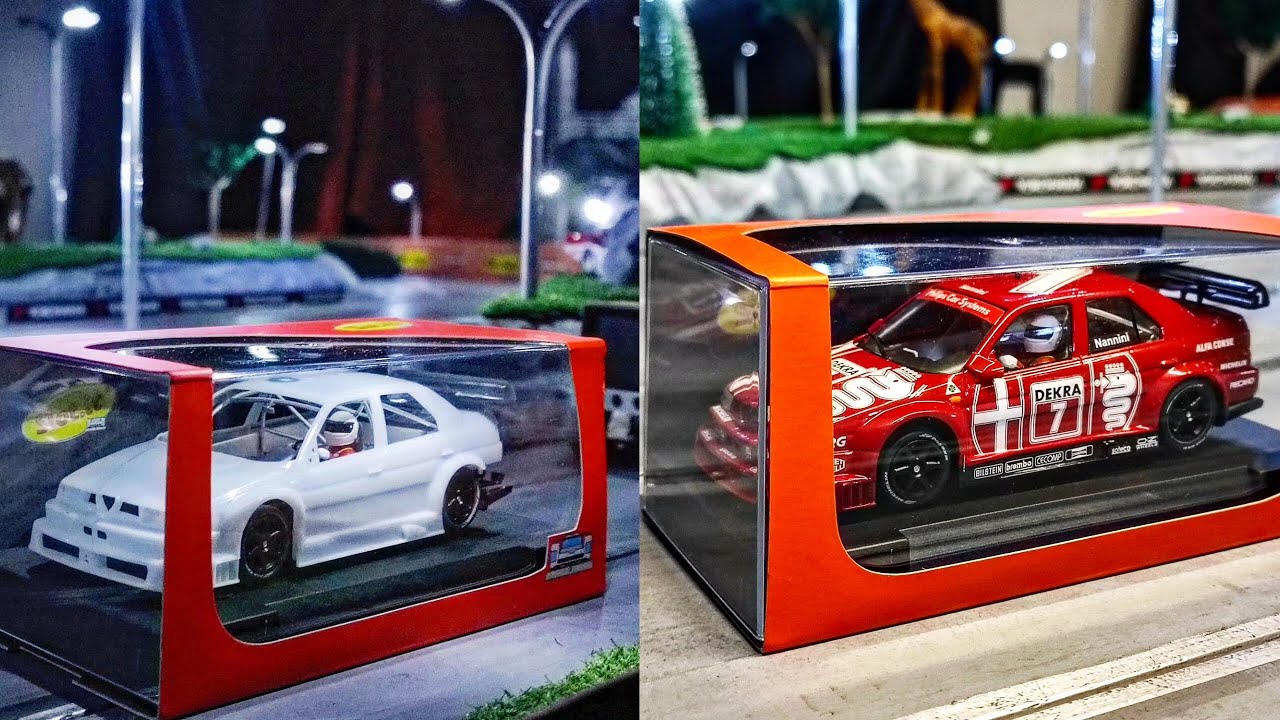 slot.it kit White ALFA ROMEO 155 V6 TiDMT 1993 nannini #slotcar