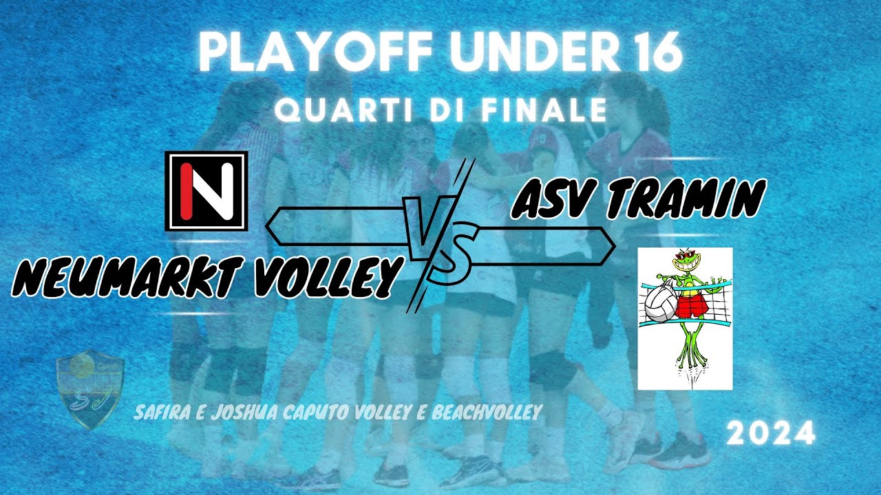 Under 16 FIPAV quarti di finale play off 2024 Neumarkt Volley Vs ASV Tramin
