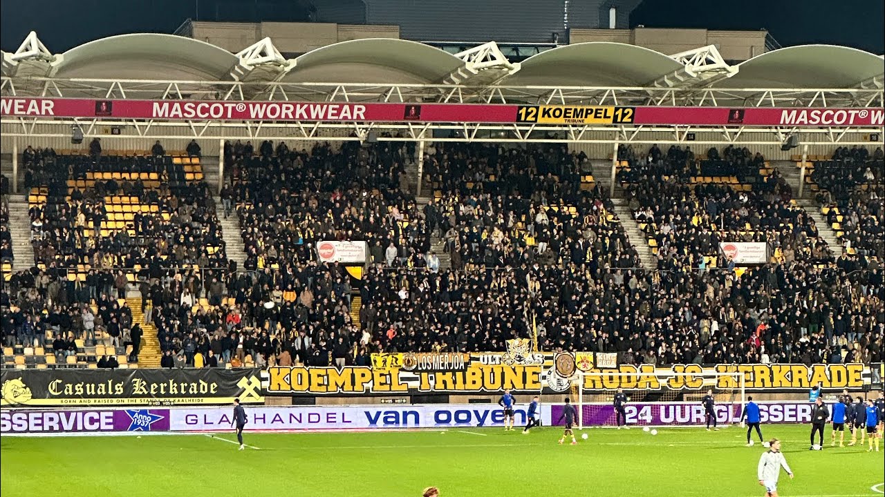 Roda JC Vitesse Sfeer+goals compilatie