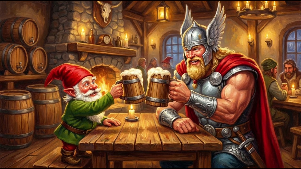 Norse Polka Pub Songs | Nisse the Norsefolk -Thor's Hangover EP