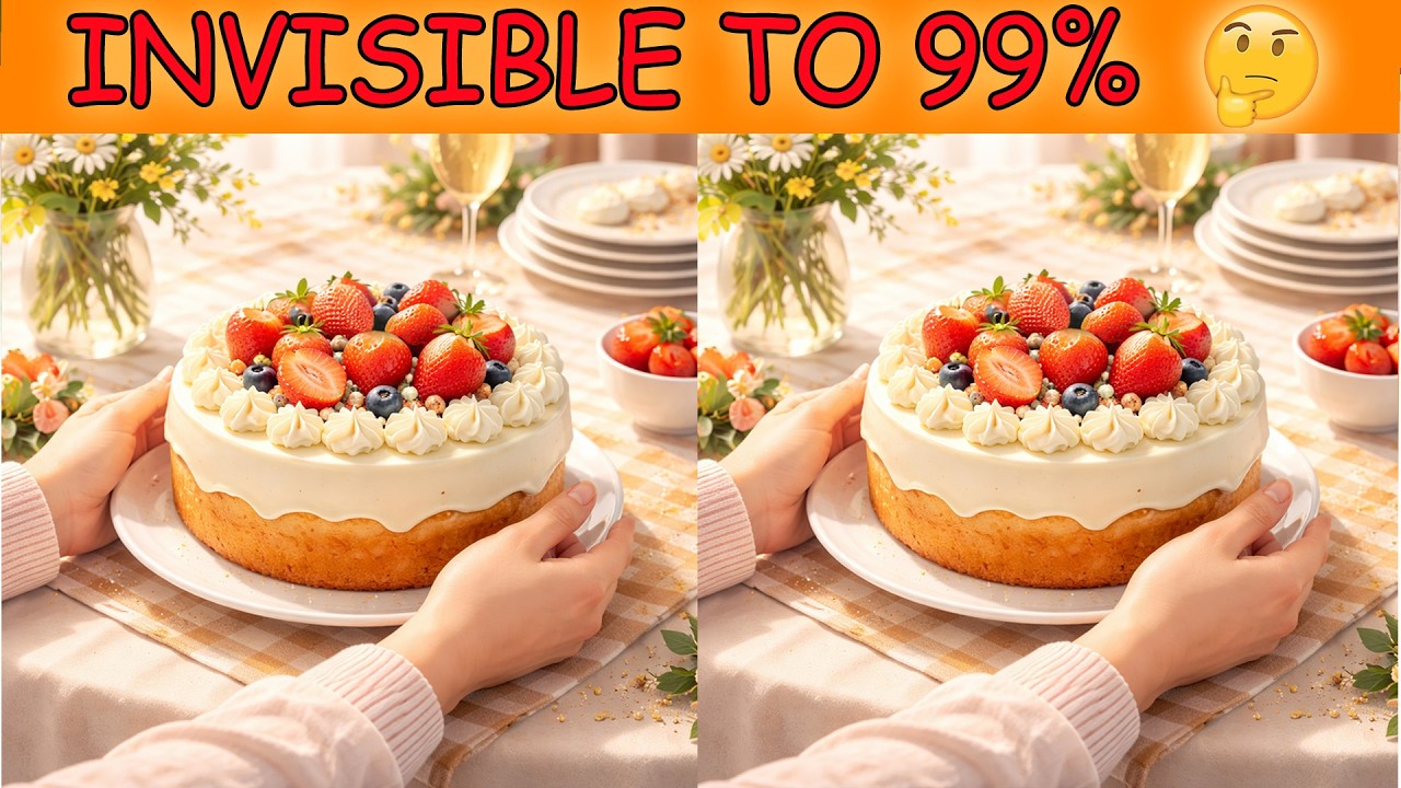 Spot 3 Difference | INVISIBLE TO 99%!