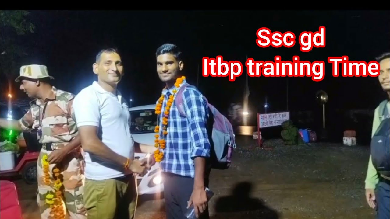 Itbp joining Time entry 🇮🇳❤️ #sscgd #rtckarera #itbp #himveer #trainingtime #trending
