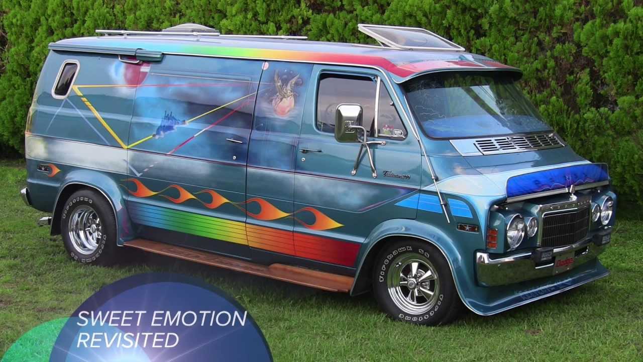 СЛАДКИЕ ЭМОЦИИ. Кастомный фургон Dodge 1975 года. Переосмыслен и обновлен!