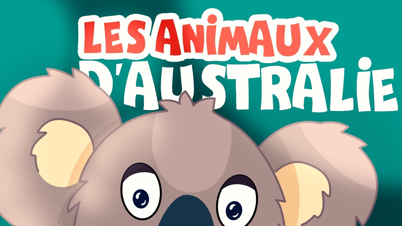 Les animaux d'Australie! Animaux sauvages pour bébé