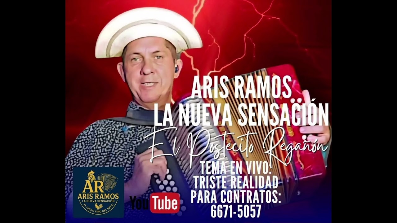 Aris Ramos y La Nueva Sensación, triste realidad en vivo. #siguenos #gallofinodelpatio #elpostecito