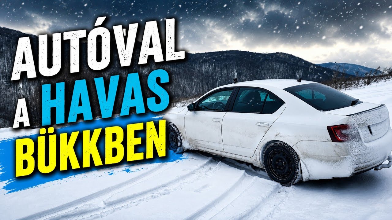 Autóval át a havas Bükkön: Felsőtárkány-Lillafüred / 2026.01.13. / GoPro 4K