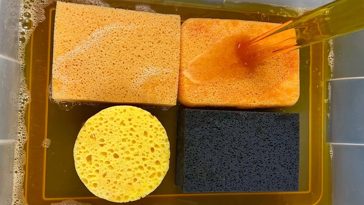 XTRA PINE GALLON JUG 🌲 ASMR SUDSY SPONGE SQUEEZES 🧽