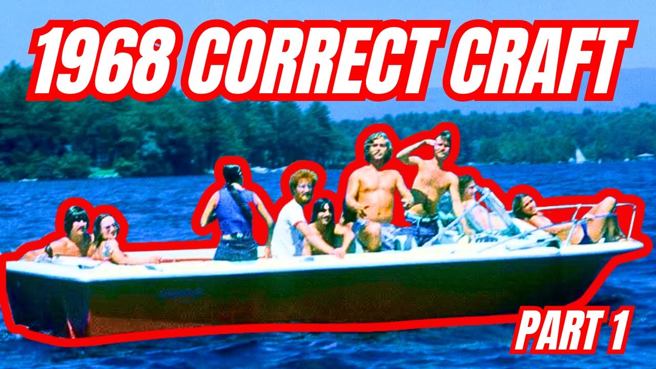 Возвращаем к жизни 57-летнюю лодку! Реставрация лодки Correct Craft 1968 года