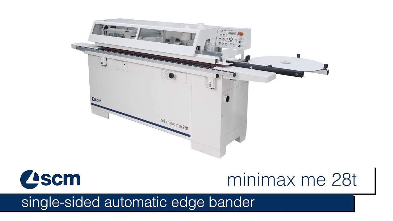 Single sided automatic edge bander SCM minimax me 28t