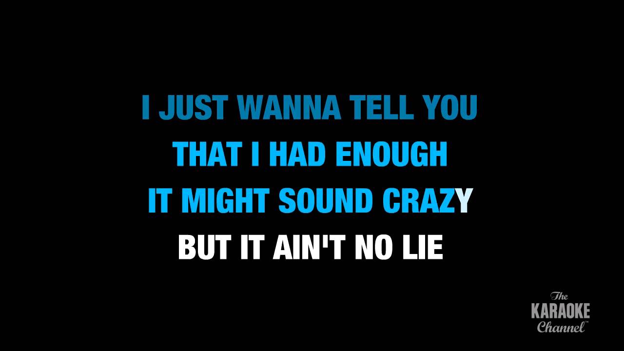 Bye Bye Bye in the Style of 