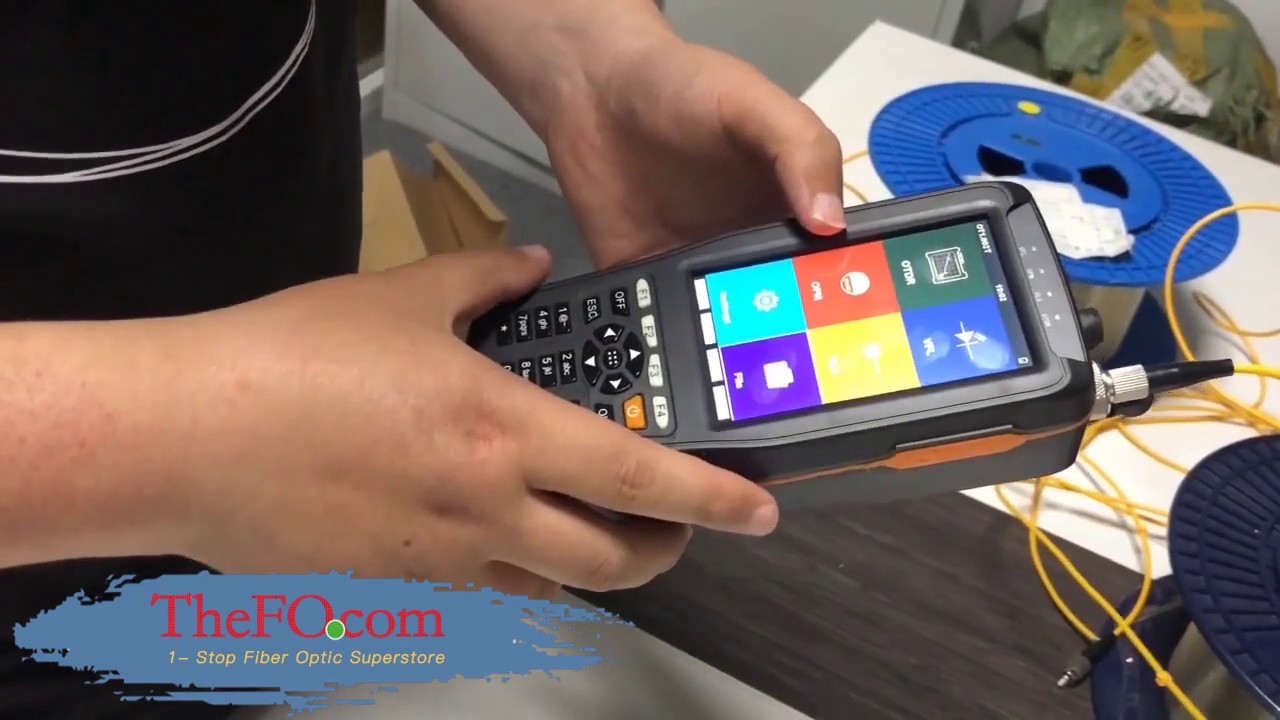 High Precision OTDR Tester Optical Time Domain Reflectometer