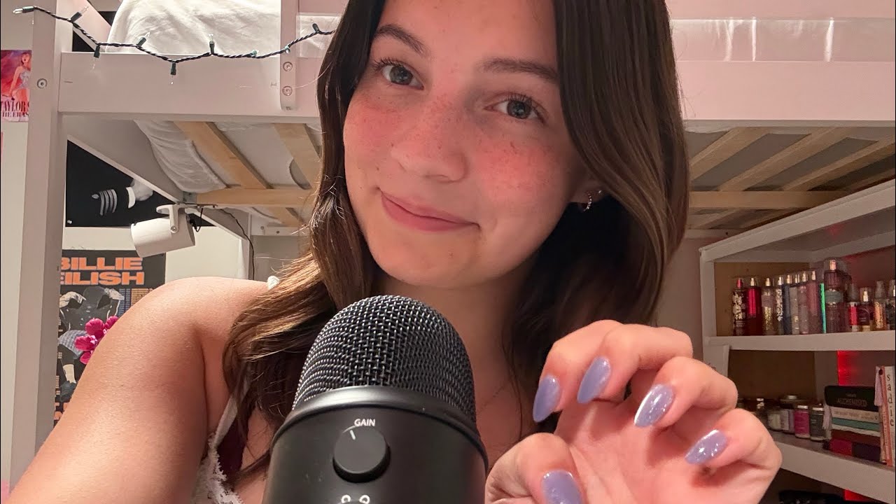 ASMR | hand sounds and nail triggers!✨