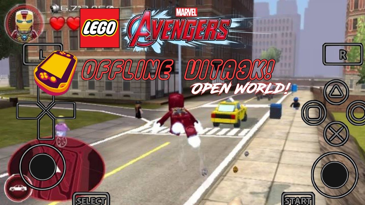 Cara Main Vita3k Lego Marvel Avengers Open World!