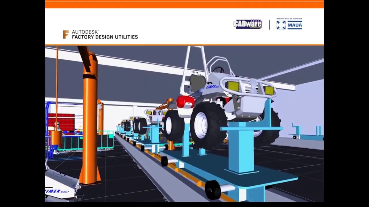 Treinamento Projeto de Fábrica Digital com Autodesk Factory Design Utilities