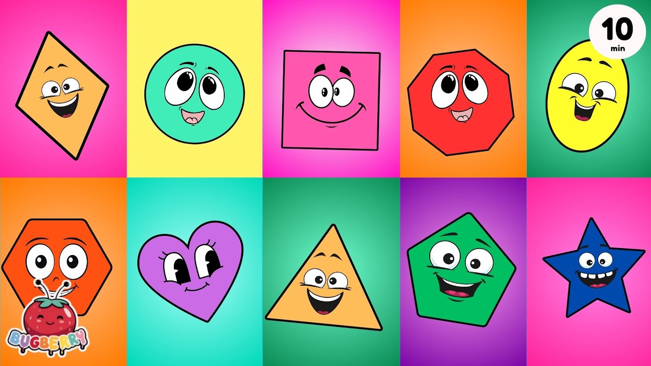 Shapes, ABC, Fruits, Vegetables & More | Fun Toddler Learning Compilation | Best 2025 nursery rhymes