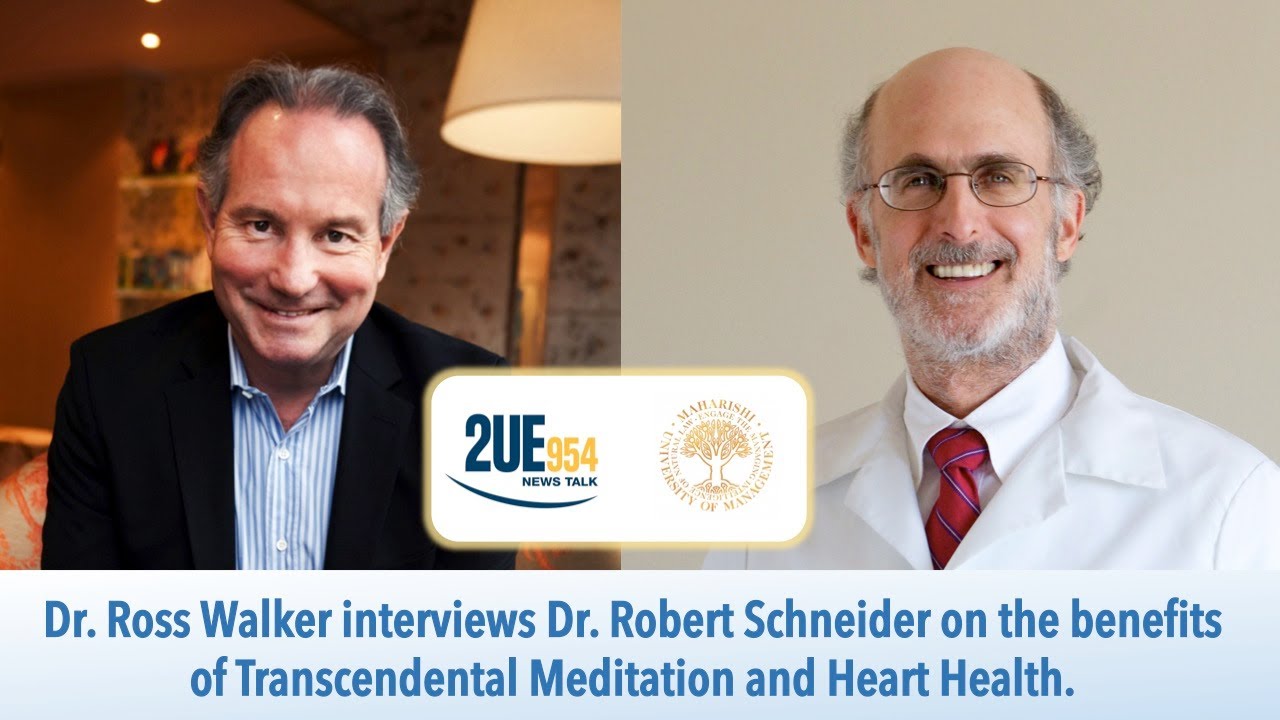 Interview with Dr. Robert Schneider on 2UE's Healthy Living Program