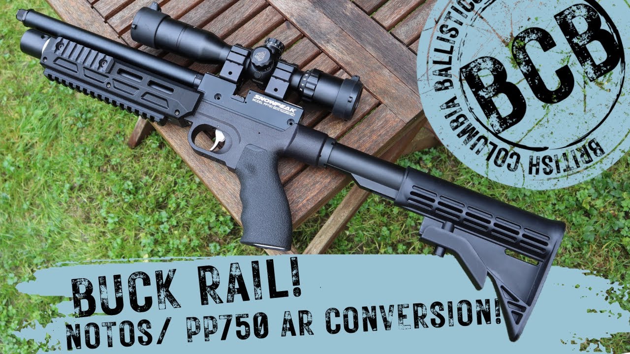 Notos/ PP750 AR Conversion From Buck Rail!