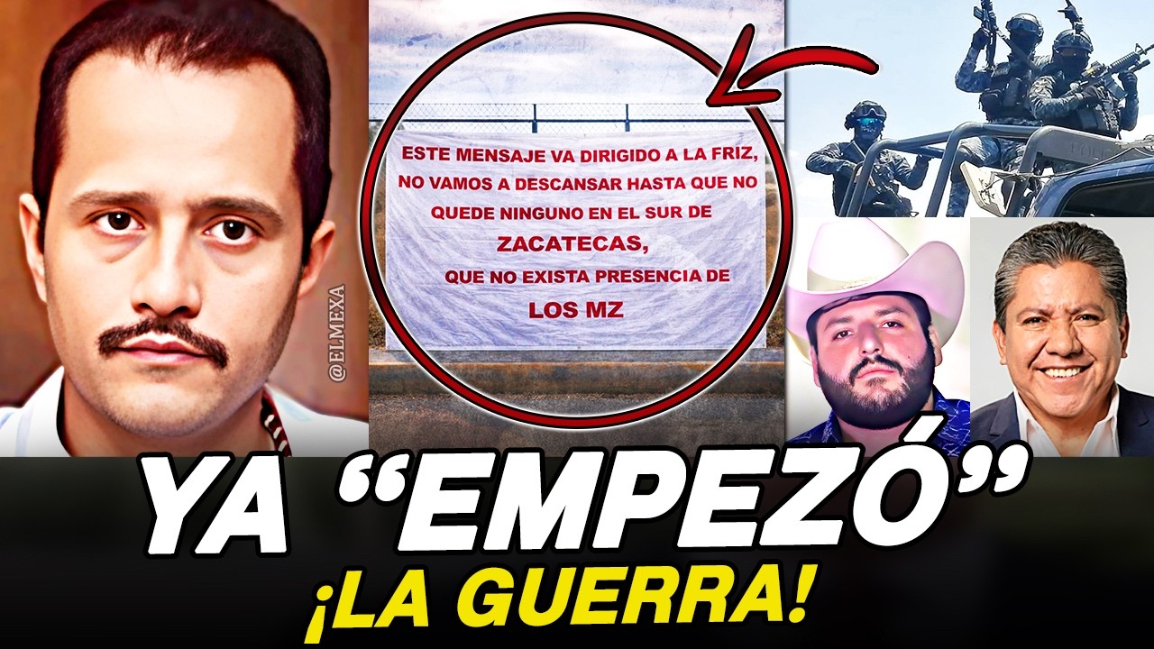 “LOS HARÉ VOLAR EN PEDAZOS”. EL MENCHO LE DECLARA GUERRA A LA FRIZ en ZACATECAS.