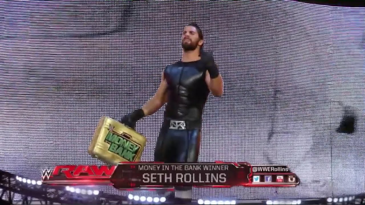 Seth Rollins Entrance - Raw 2014