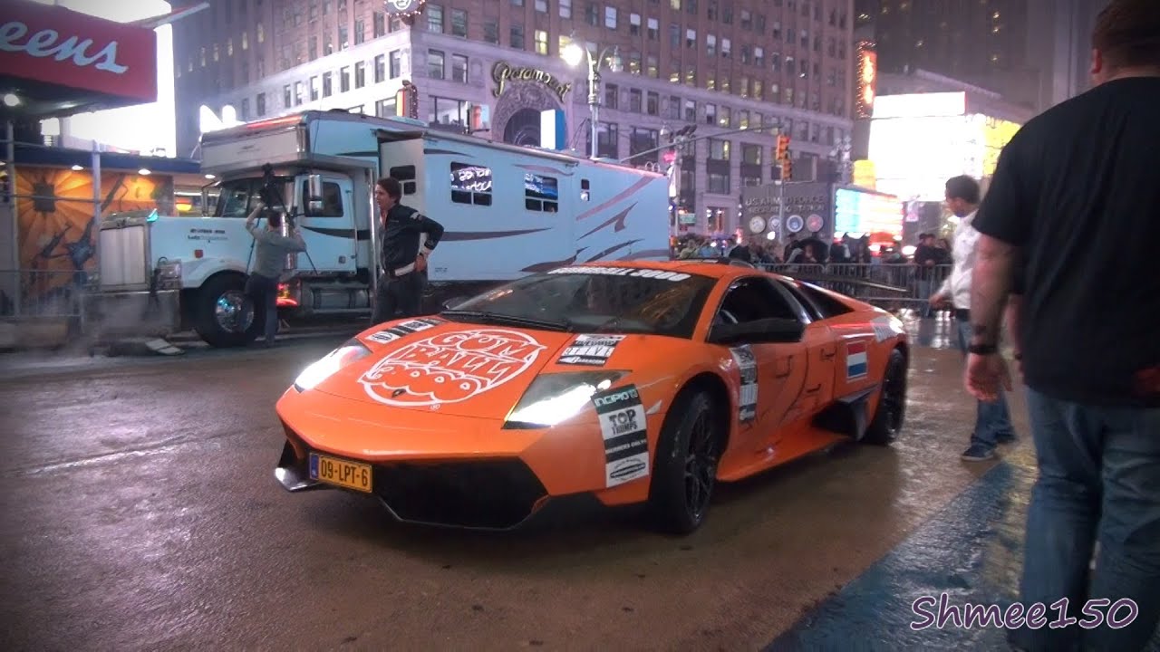 Gumball 3000 2012 Supercar Arrivals at the Grid