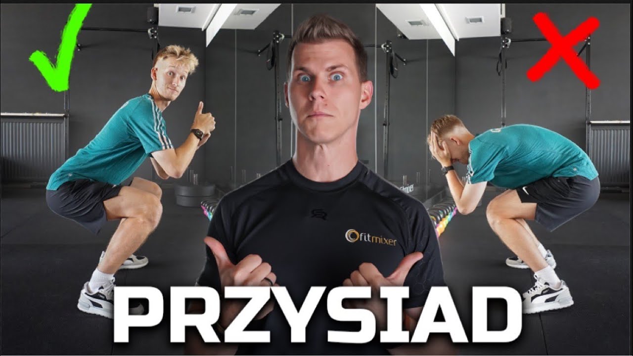 Jak POPRAWNIE wykonać PRZYSIAD ? ✅ z Kaluchem!