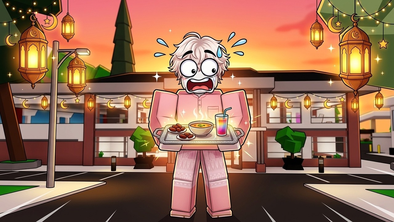 Berbuka Puasa Dalam Sekolah Brookhaven?! (Roblox Malaysia RP)
