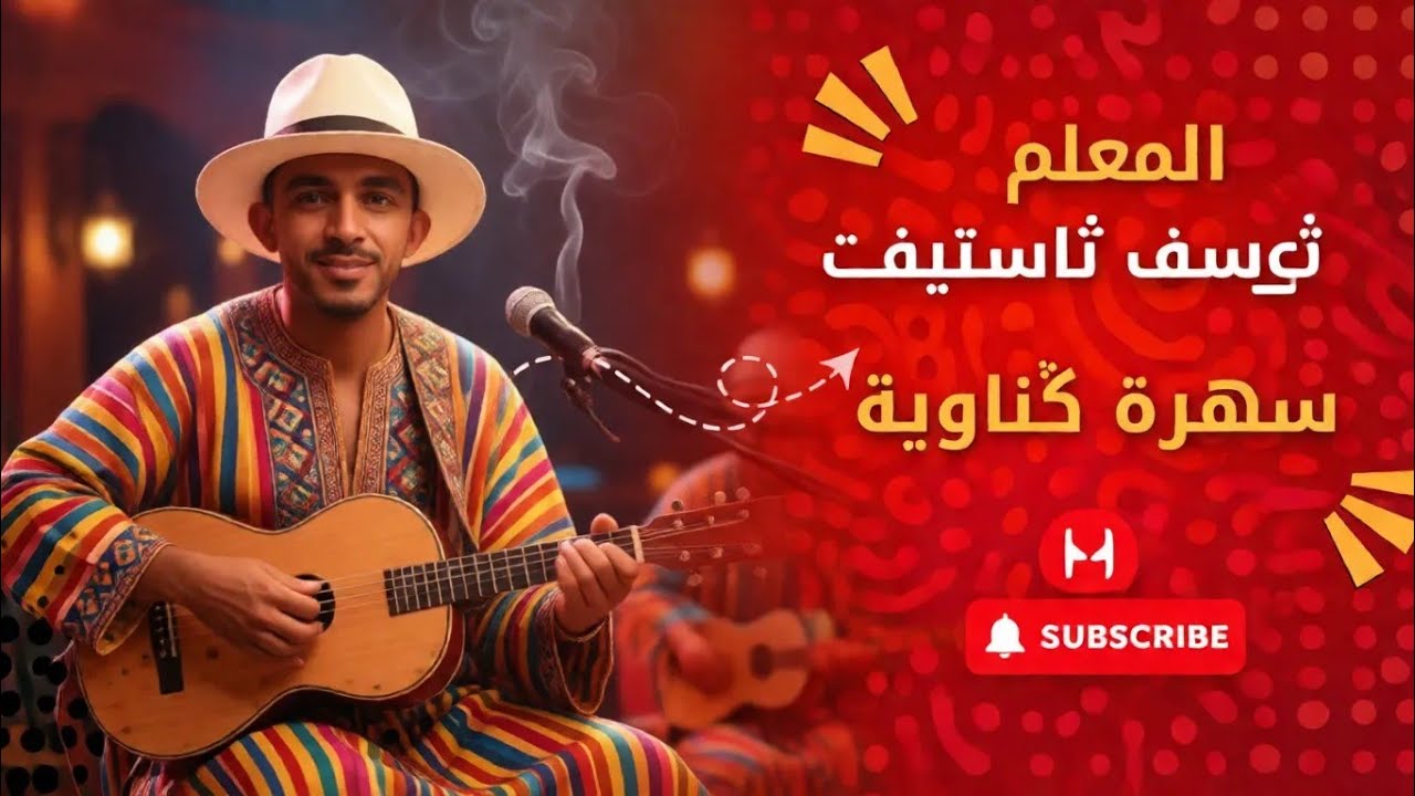 Gnawa Music mp3 | كشكول كناوي مع المعلم يوسف تاستيفت – سهرة حية 🎵🔥