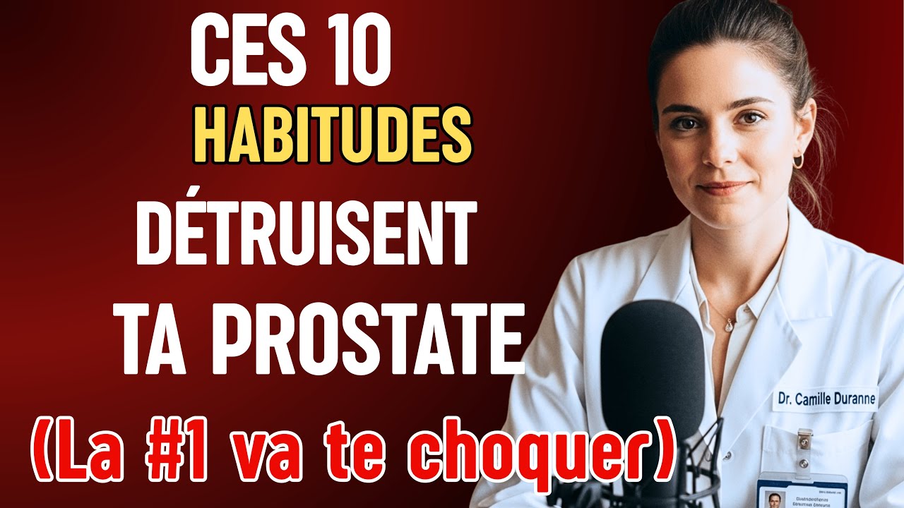 10 Habitudes Qui Détruisent Votre Prostate (Et Comment Les Éviter) | Dr. Camille Duranne