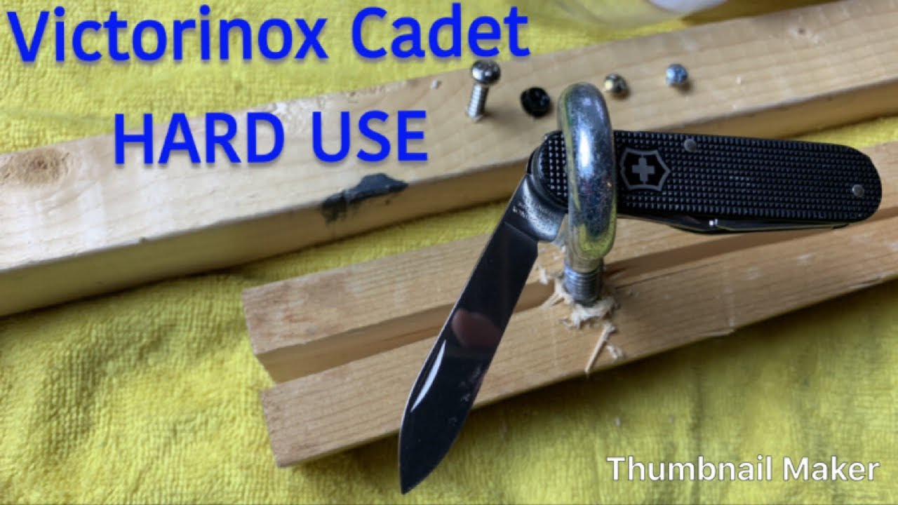 Victorinox Cadet Hard Use TORTURE TEST