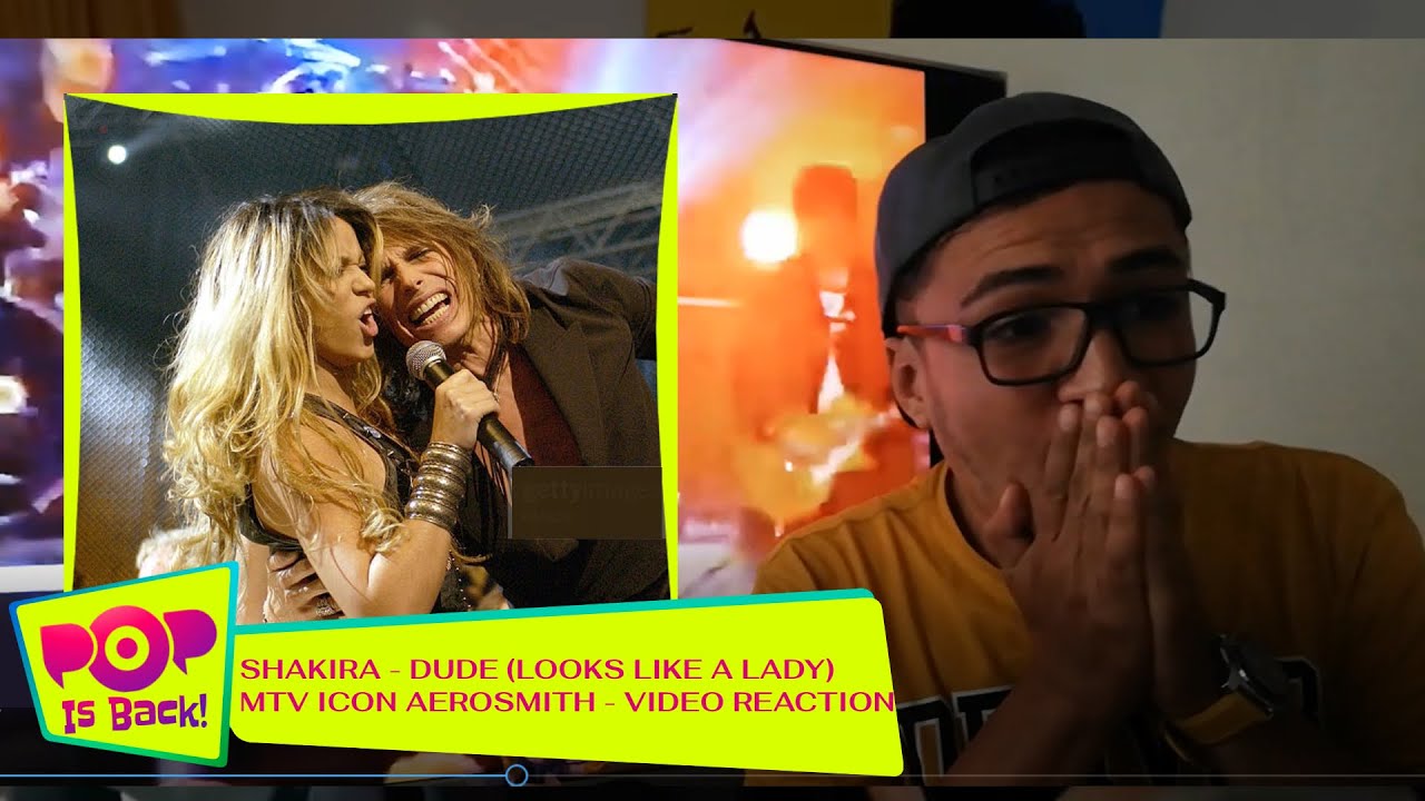 Shakira - Dude (Looks Like A Lady) Official Video [REACTION] - Live at MTV ICON | Aerosmith |
