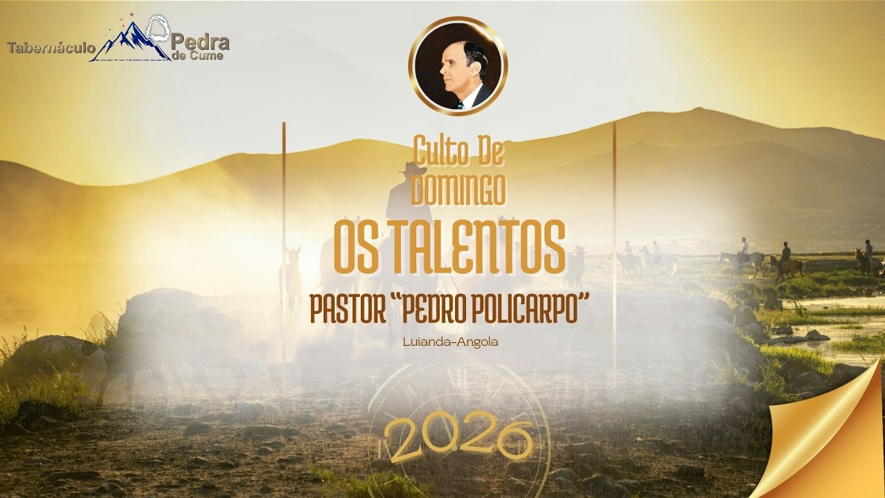 OS TALENTOS | PASTOR 