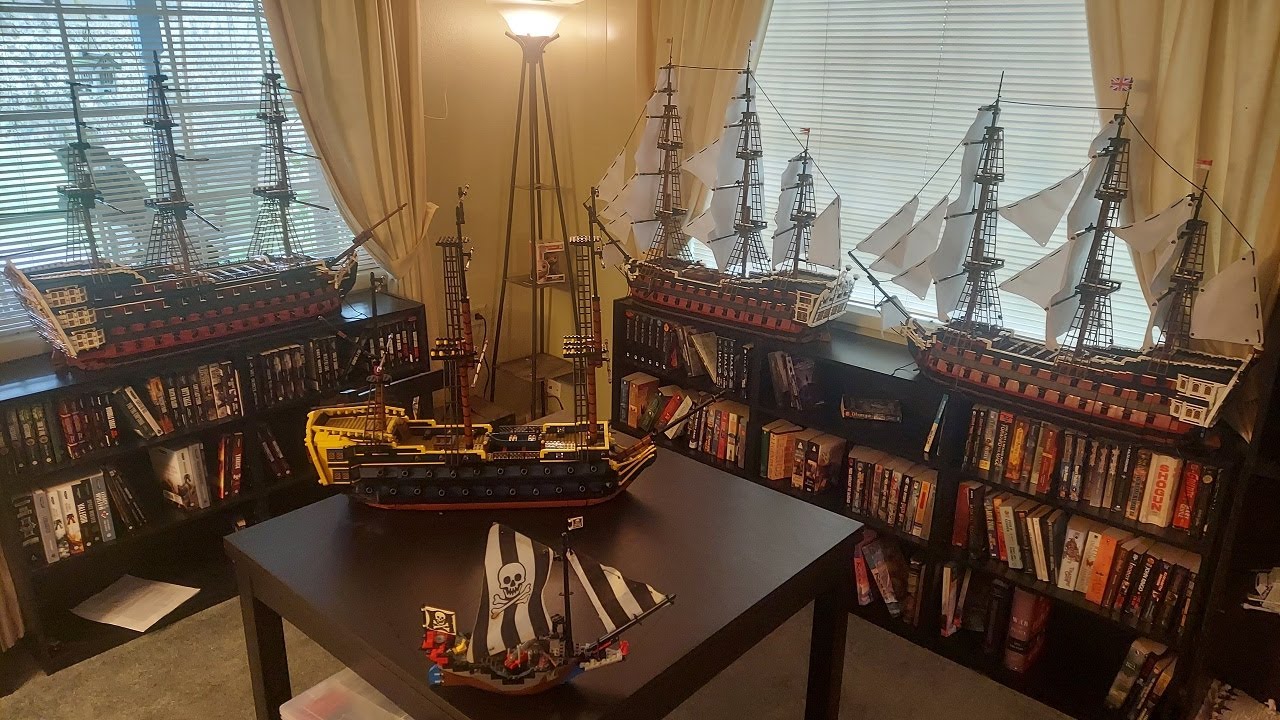 Lego Napoleonic War Fleet - Current Status (Feb 10th 2022)
