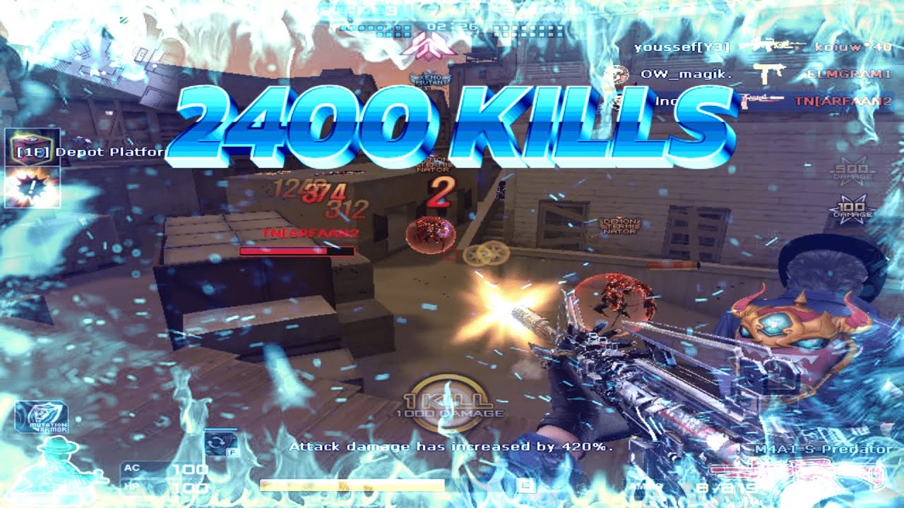 CrossFire West: M4A1-S - Predator - Mass Mutation Gameplay