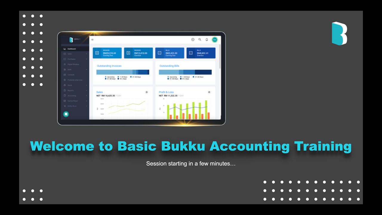 Basic Bukku Accounting Software Training - English