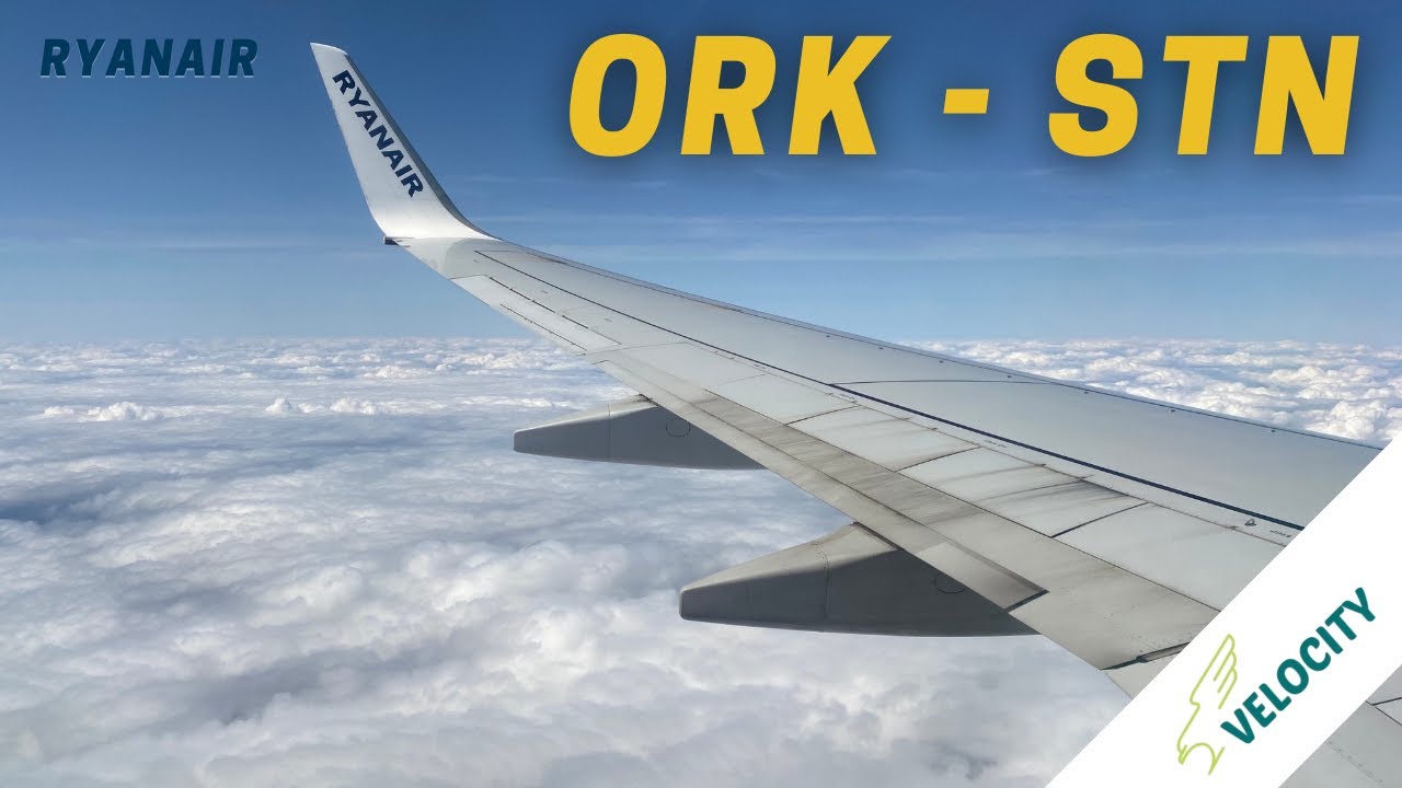 [Full Flight 4K] Ryanair · Cork to London Stansted · Boeing 737-8AS · EI-EBN · FR909 · [S3E4]
