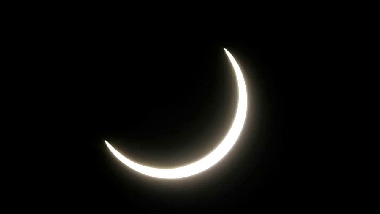 Total solar eclipse viewed from Delhi India