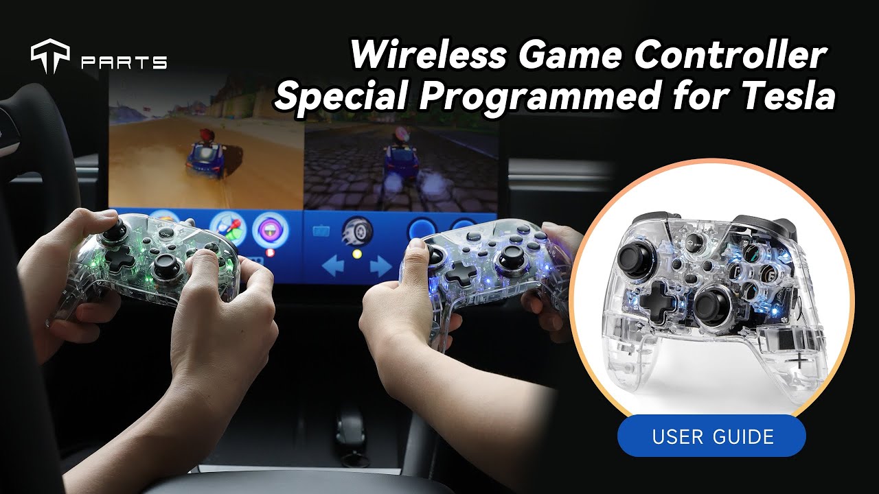 User Guide - Wireless Game Controller Special Programmed for Tesla