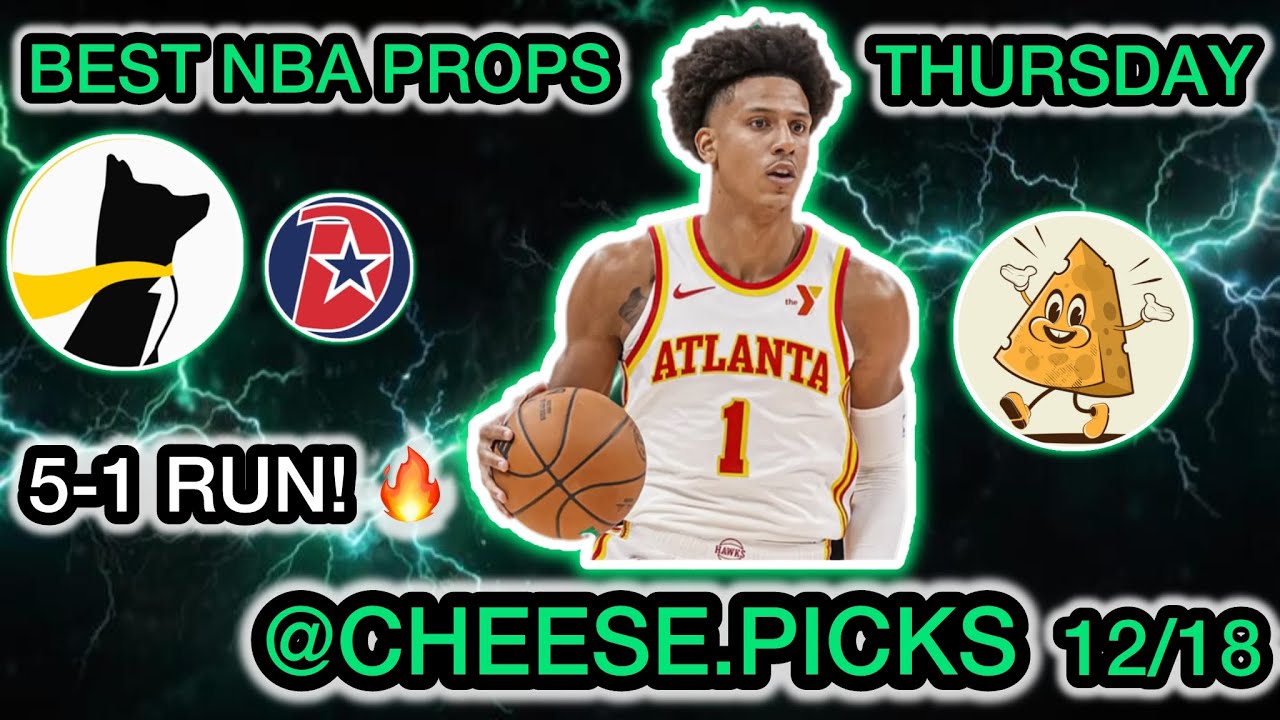5-1 RUN! BEST NBA Player Props for Thursday 12/18 - BEST NBA PROPS TODAY!