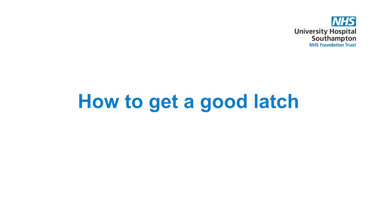 5. How to Get Good Latch