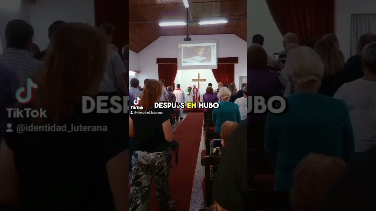 Como es un SERVICIO DIVINO (Culto) en una Iglesia LUTERANA #jesusenelcentro #luteranismoconfesional