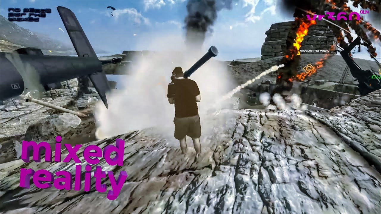 WAR DUST 32 vs 32 VR Multiplayer - MIXED REALITY